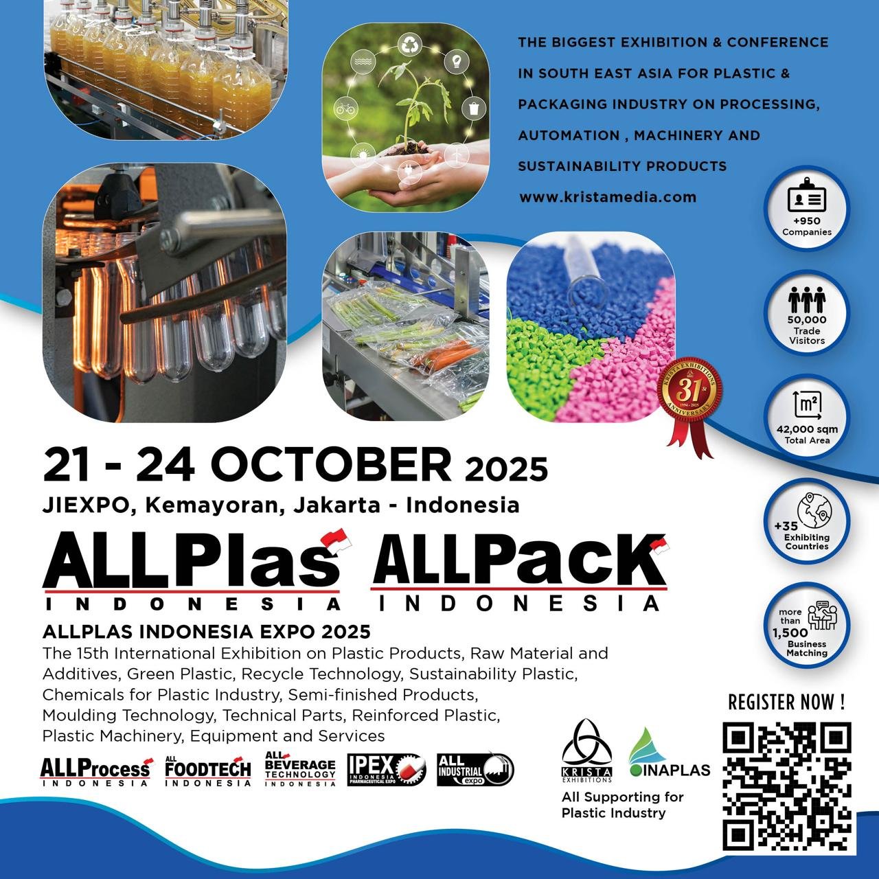 AllPlas ALLPACK Indonesia 2025: The Premier Plastic and Packaging Industry Exhibition in Southeast Asia
